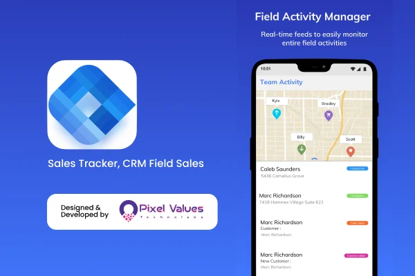 Sales Tracker, CRM Field Sales 3